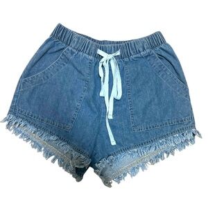Denim Blue Women's Shorts